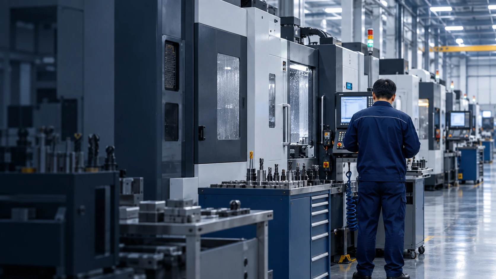 Precision manufacturing equipment